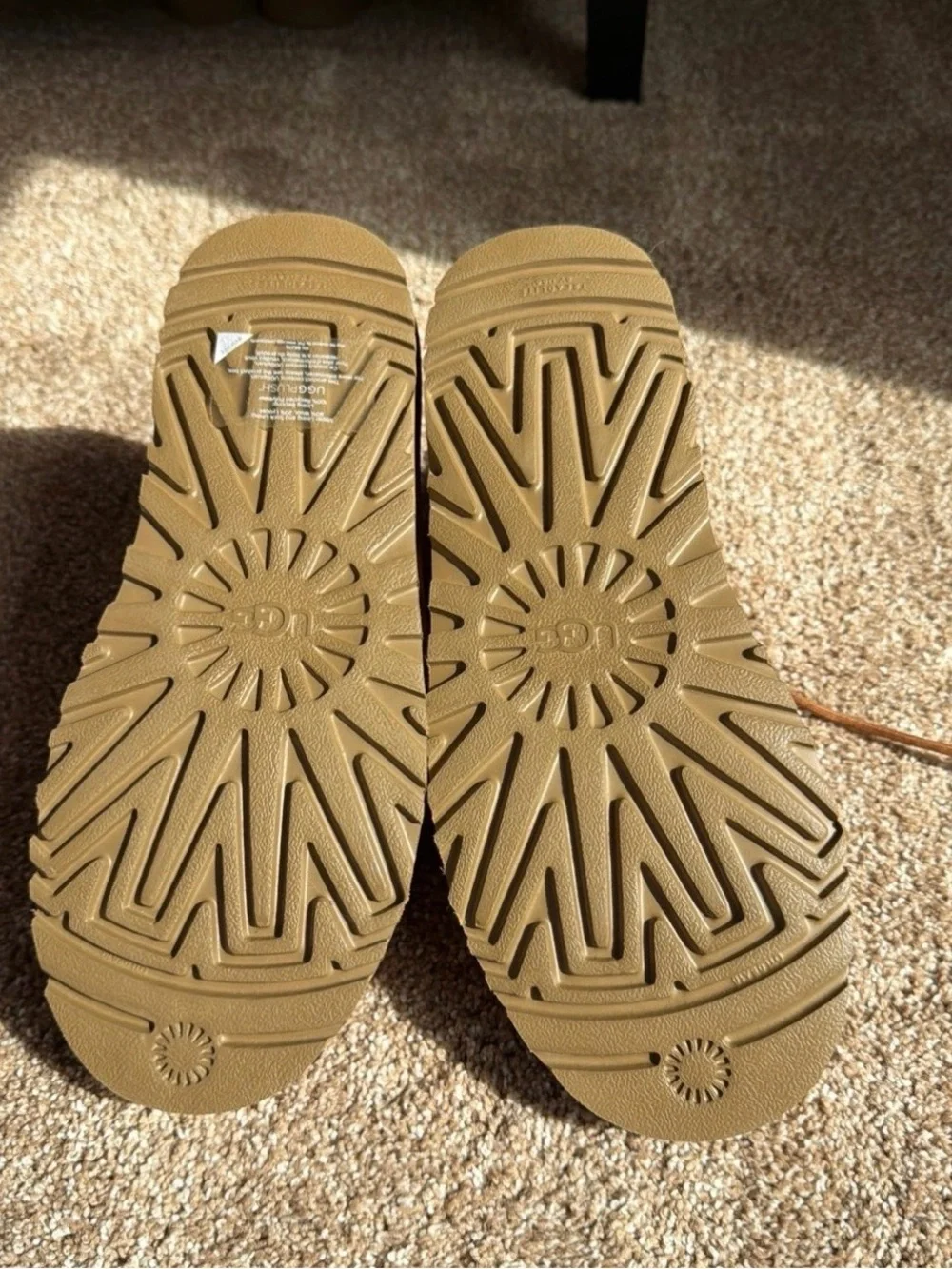 UGG suede upper